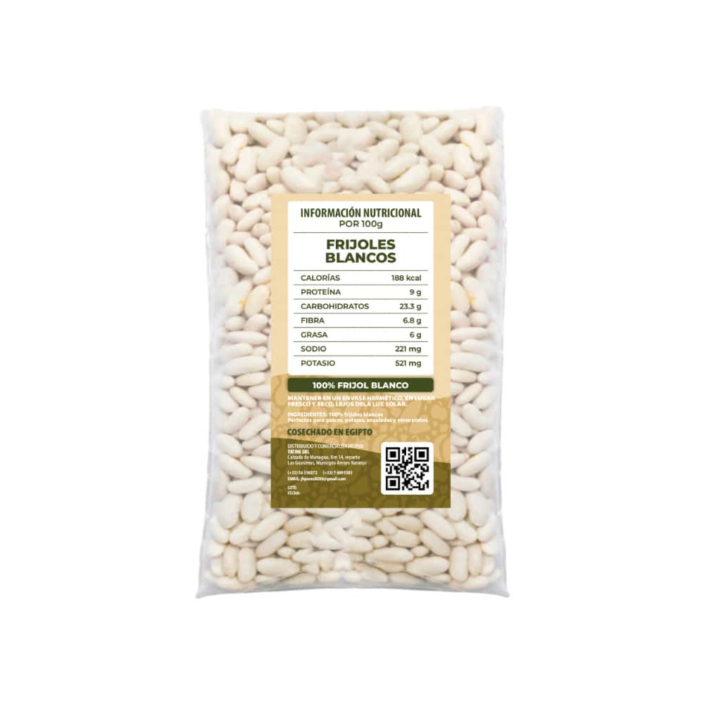 Frijoles blancos Campo Vivo (5 x 1 kg / 2.2 lb) - Miniatura 4