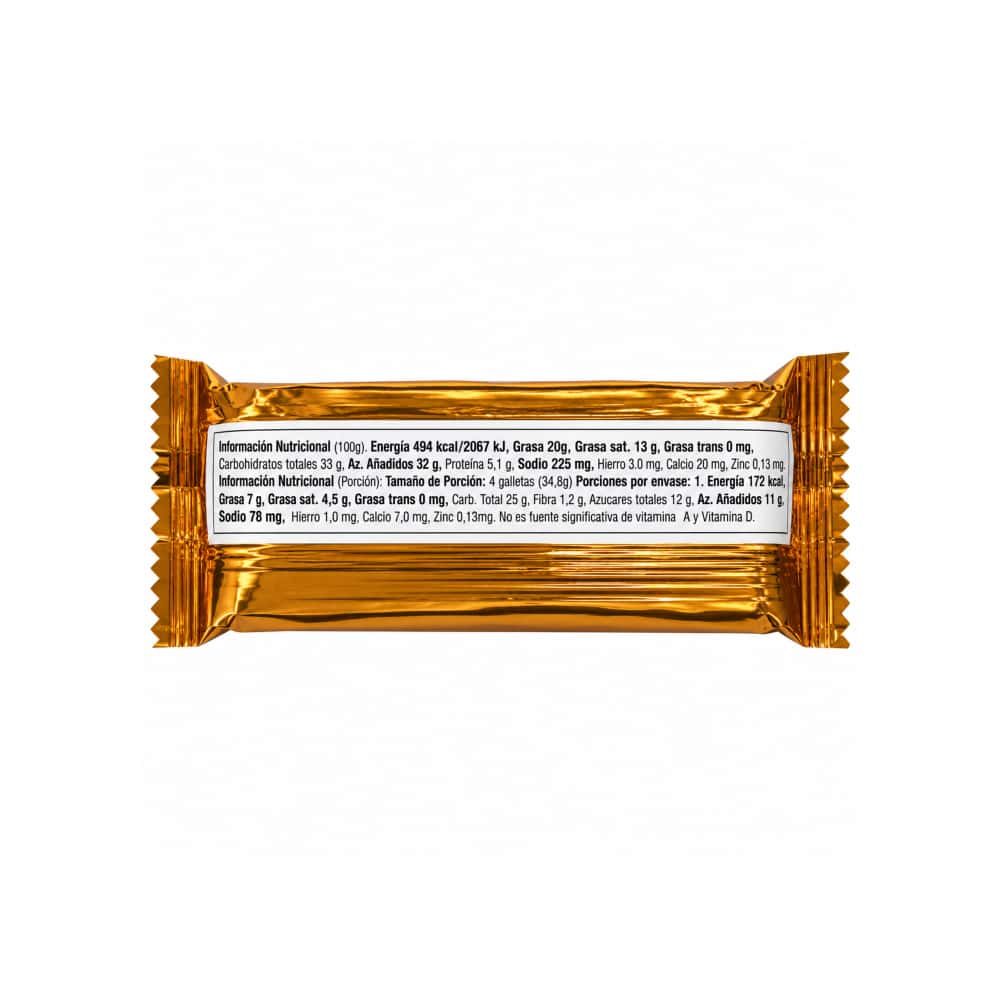 Galletas de chocolate rellenas con crema sabor a vainilla Golozetas (34.8 g / 1.22 oz) - Miniatura 2