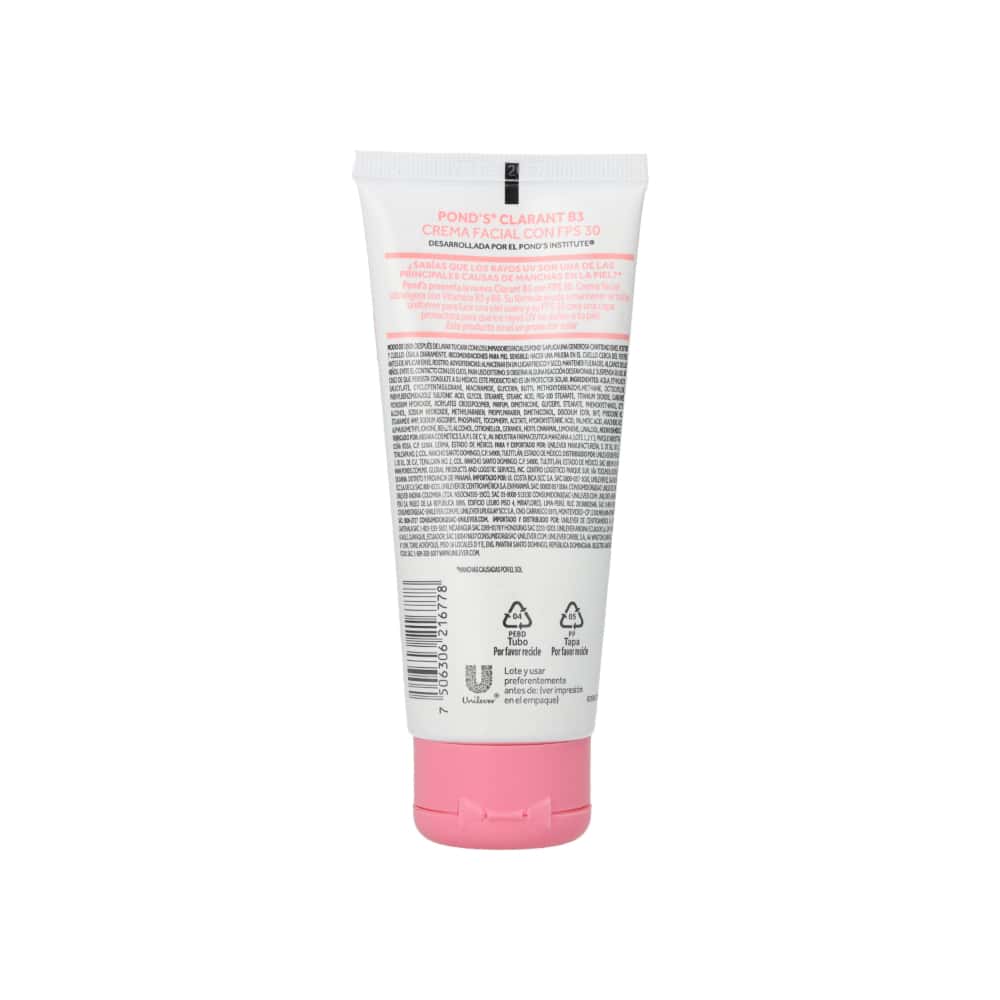 Crema facial con protección solar aclarante y antimanchas Pond's (100 g / 3.5 oz) - Miniatura 2
