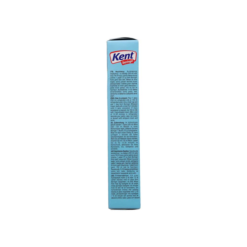 Crema batida de vainilla Kent boringer (150 g / 5.29 oz) - Miniatura 4