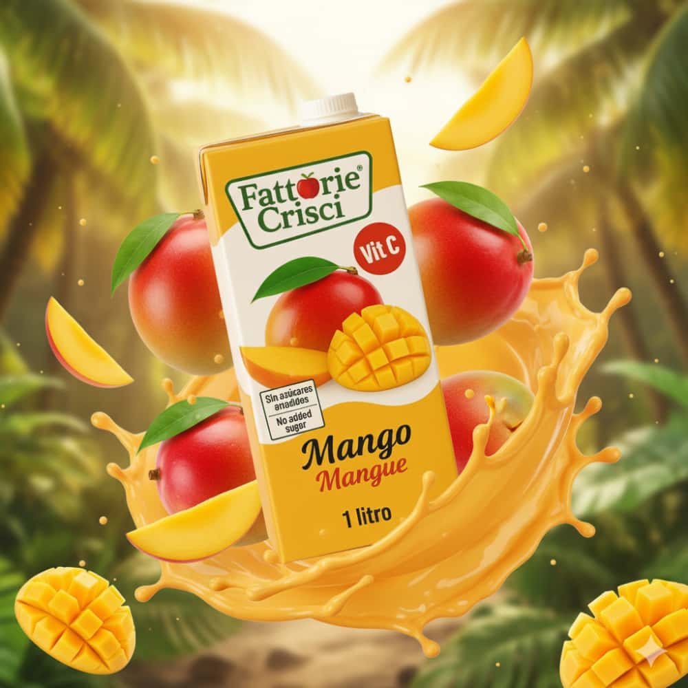 Jugo de mango Fattorie Crisci (1 L) - Miniatura 4