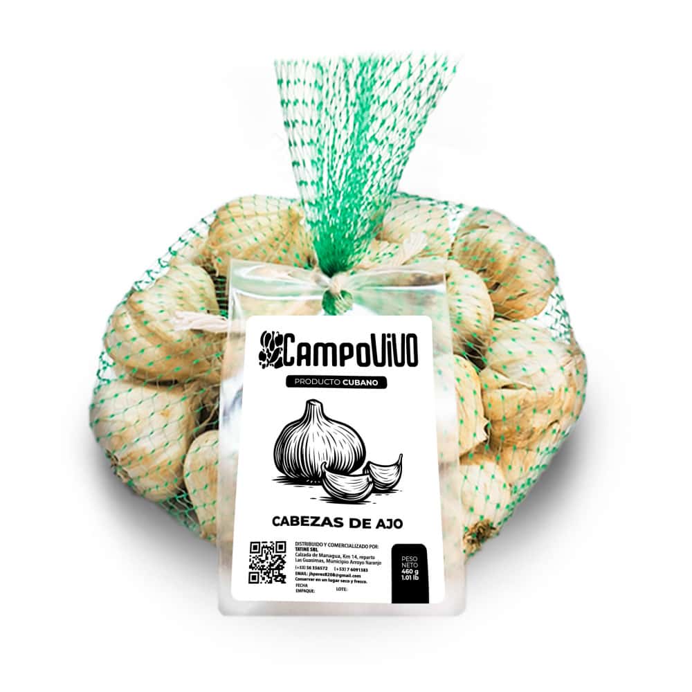 Cabezas de ajo Campo Vivo (460 g / 1.01 lb) - Miniatura 2