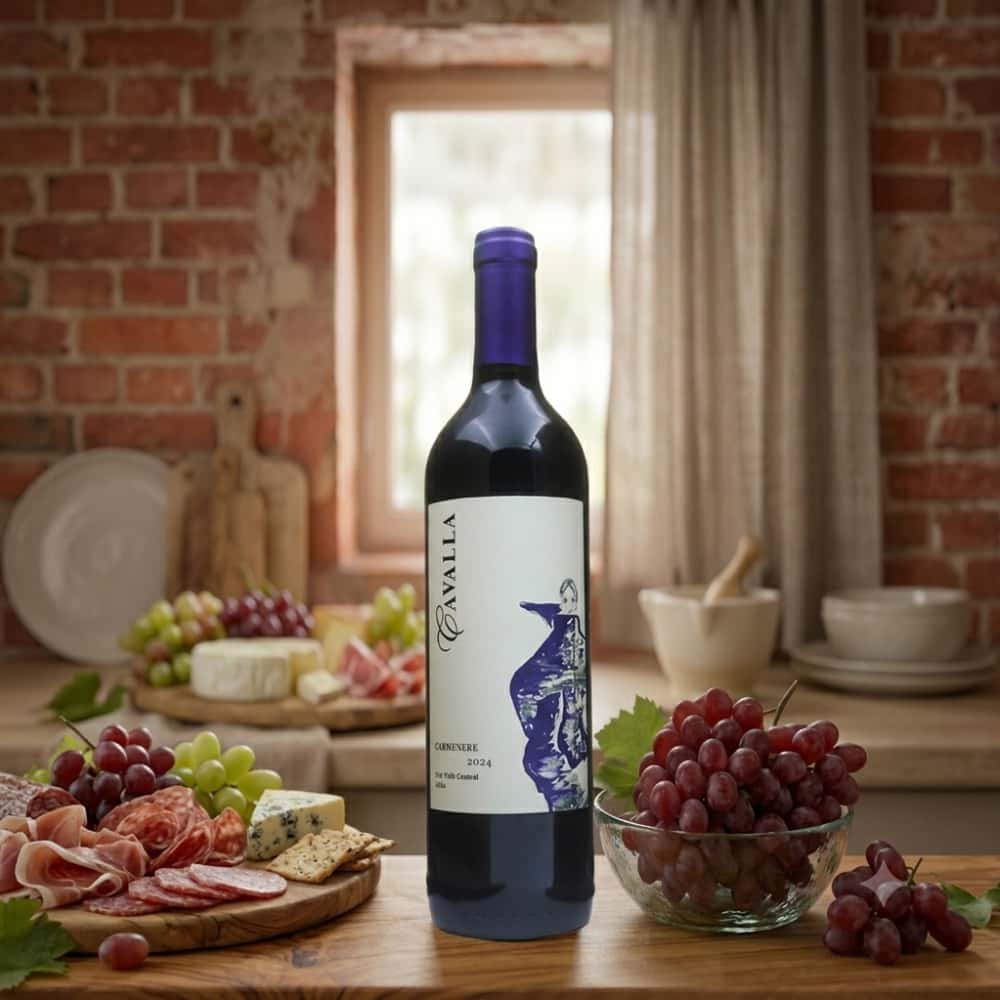 Vino tinto Carmenere Cavalla (750 ml) - Miniatura 4