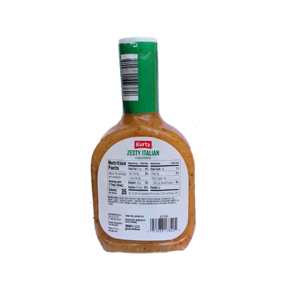 Aderezo picante italiano Kurtz (473 ml / 16 fl. oz) - Miniatura 3