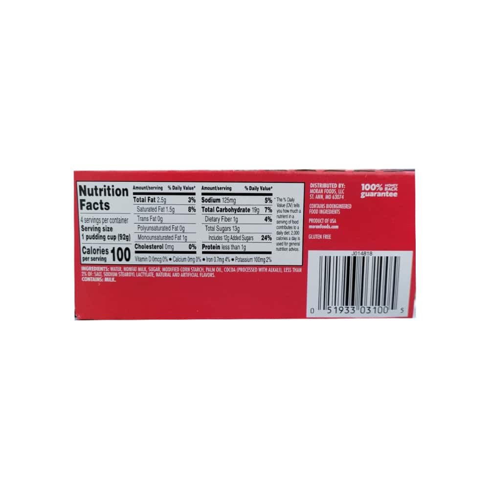Natilla de chocolate Sunny' s (48 x 92.1 g / 3.25) - Miniatura 3