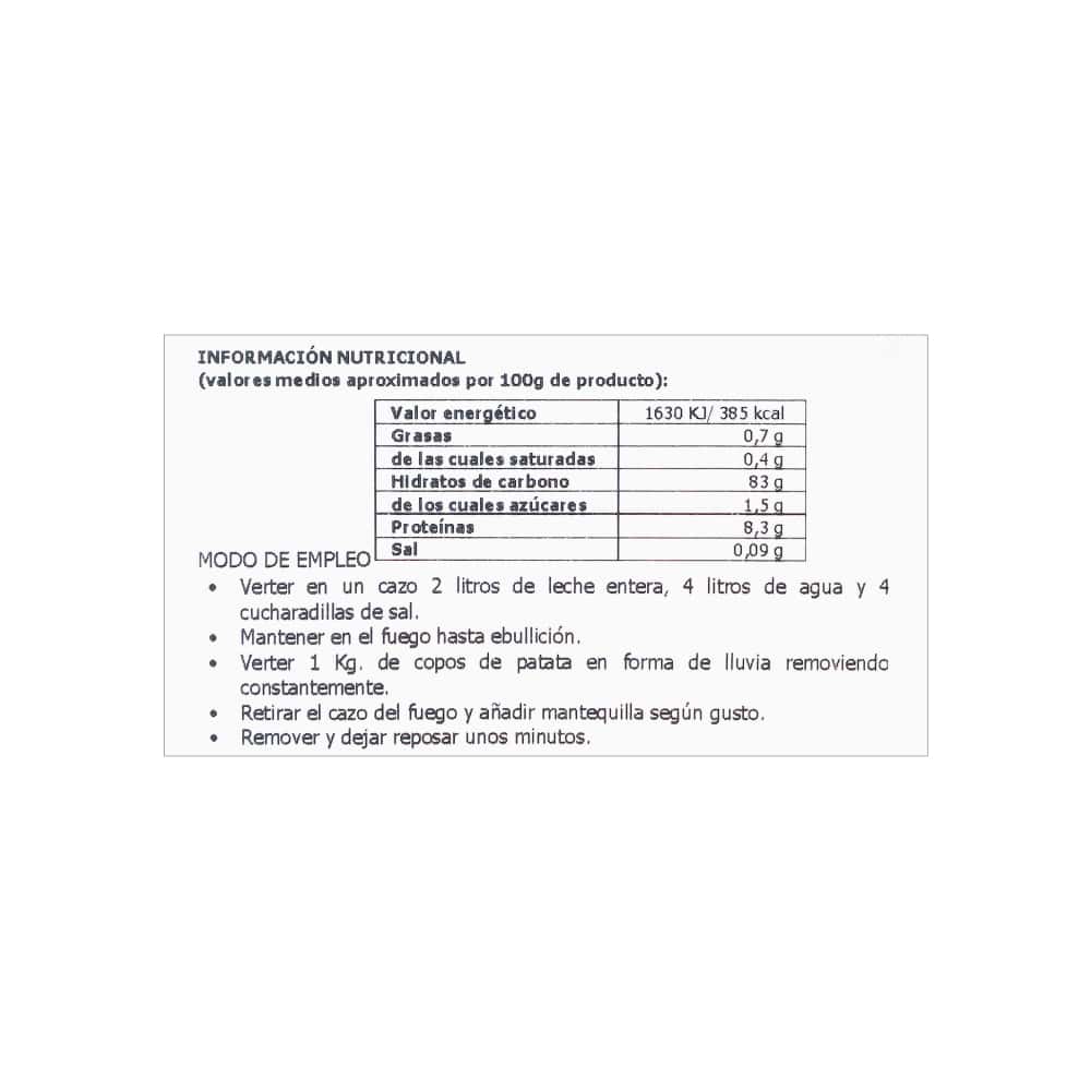 Puré de papa Promolac (1 kg / 2.2 lb) - Miniatura 3