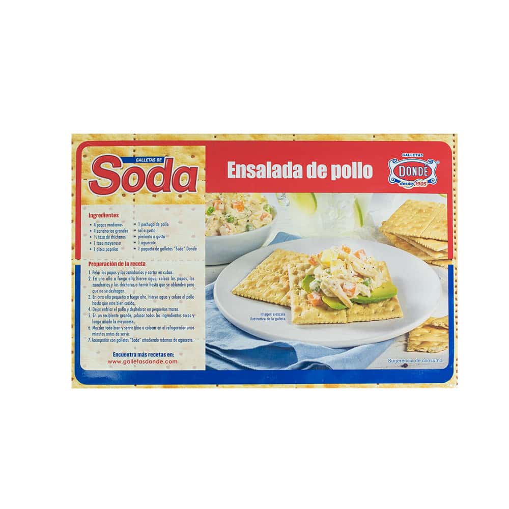 Galletas de soda Dondé (2 X 800 g / 1.76 lb) - Miniatura 2