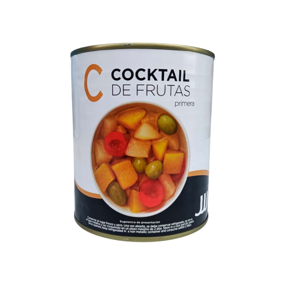 Cóctel de frutas en almíbar JJJ (820 g / 28.92 oz) - Miniatura 1