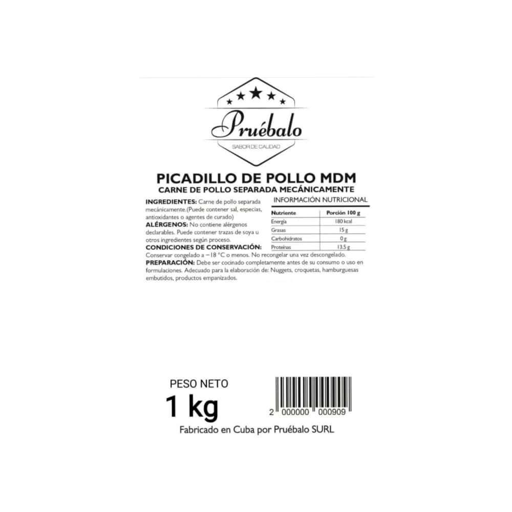 Picadillo de pollo mecanicamente separado Pruébalo (1kg / 2.2lb) - Miniatura 2