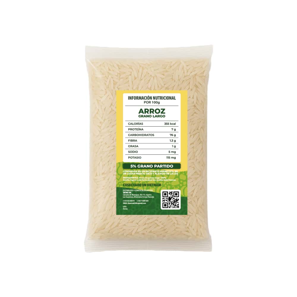 Arroz de grano largo Campo Vivo (10 x 1 kg / 2.2 lb) - Miniatura 3