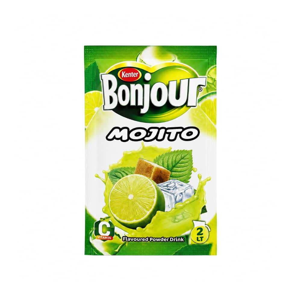 Refresco instantáneo sabor mojito Bonjour Kenter (24 x 10 g) - Miniatura 2