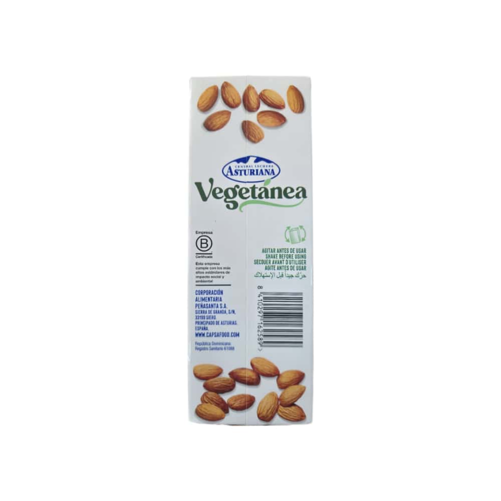 Leche vegetal de almendra Asturiana (1 L) - Miniatura 2