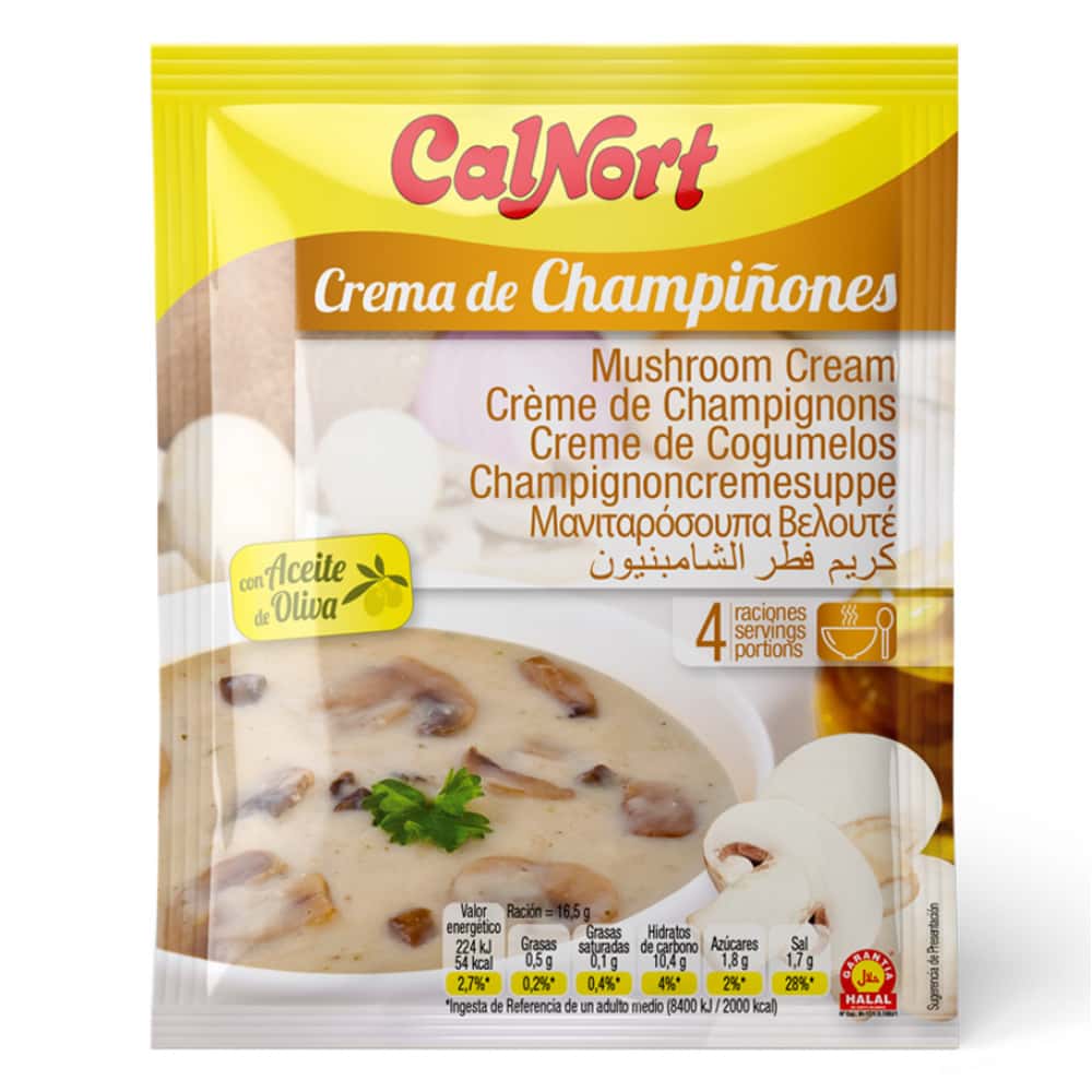 Crema de champiñones Calnort (66 g / 2.33 oz) - Miniatura 1