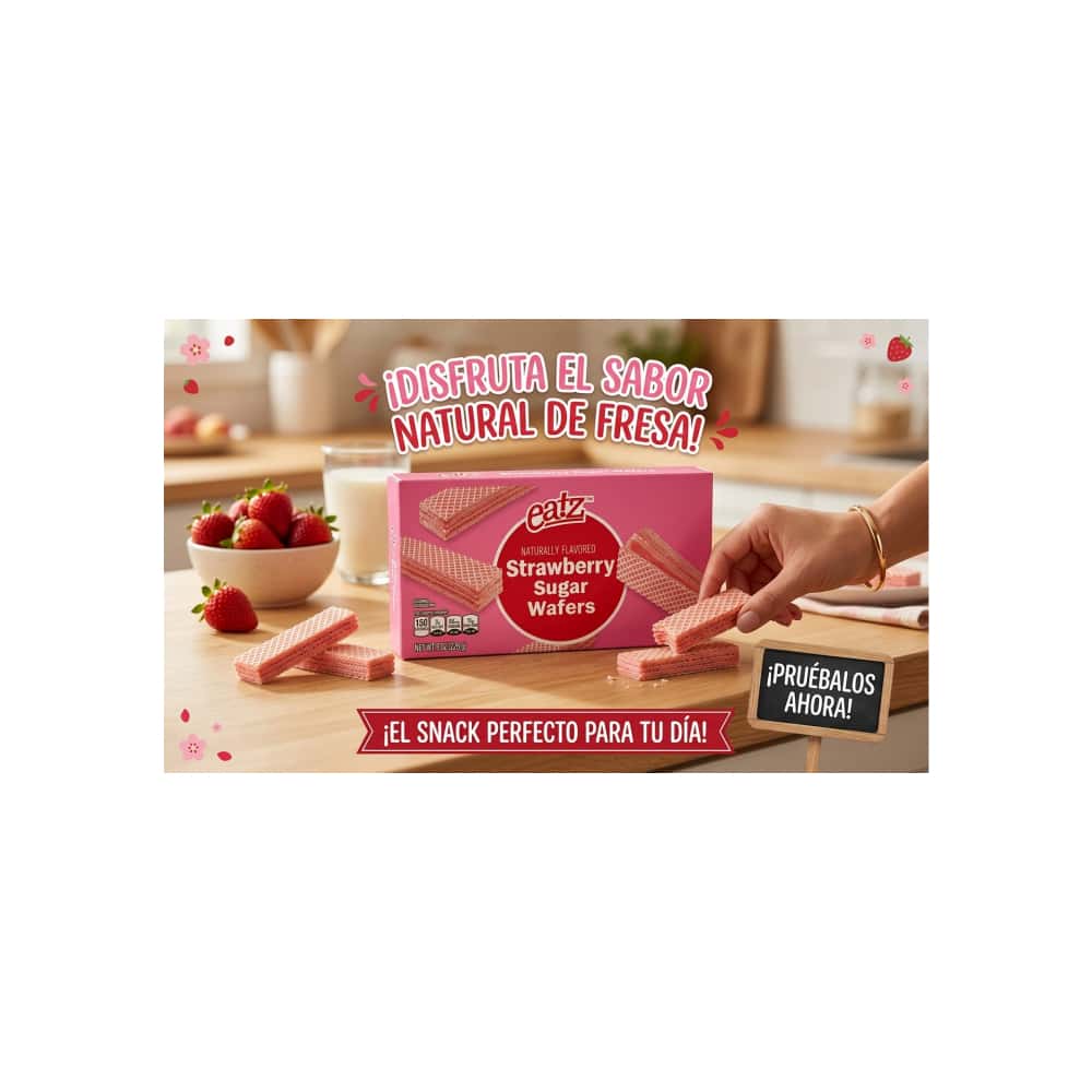 Sorbetos de fresa Eatz (226 g / 8 oz) - Miniatura 4