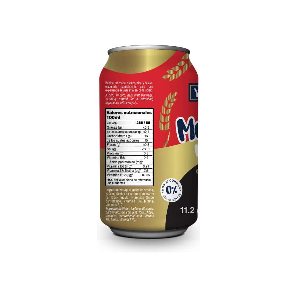 Malta oscura YEYA (330 ml) - Miniatura 2