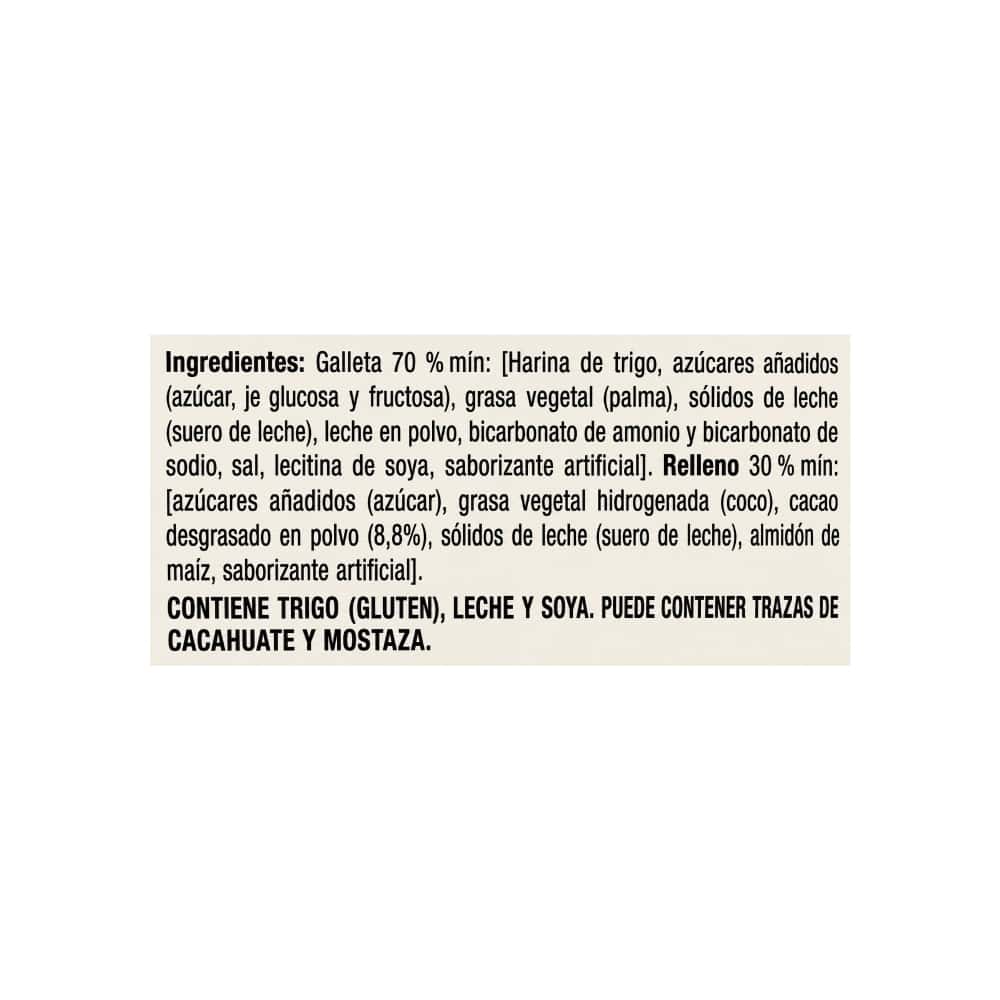 Galleta sándwich con relleno sabor a chocolate Great Value (150 g / 5.29 oz) - Miniatura 3