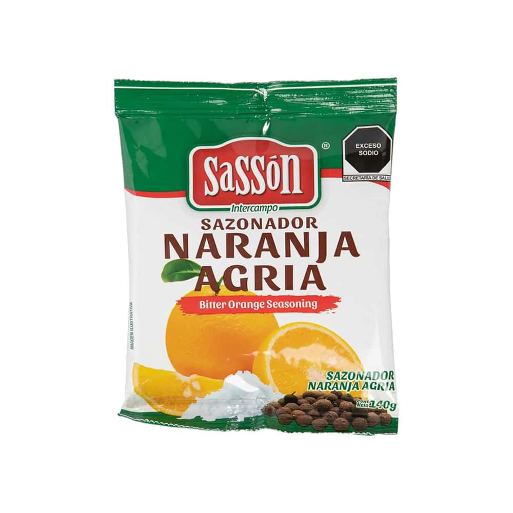 Sazonador naranja agria Sassón (140 g / 4.9 oz) - Miniatura 1