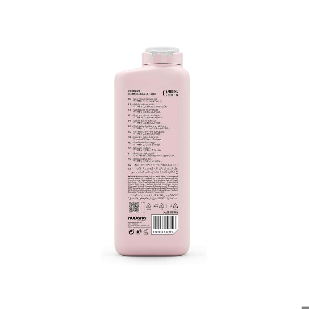 Crema corporal nutritiva de cítricos y melocotón Dicora Urban Fit (400 ml / 15,53 fl oz) - Miniatura 3