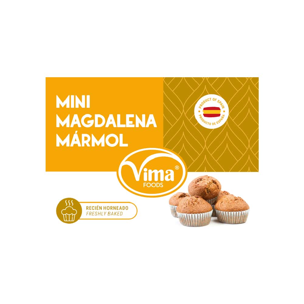 Mini magdalena mármol VIMA FOODS (200 g) - Miniatura 2