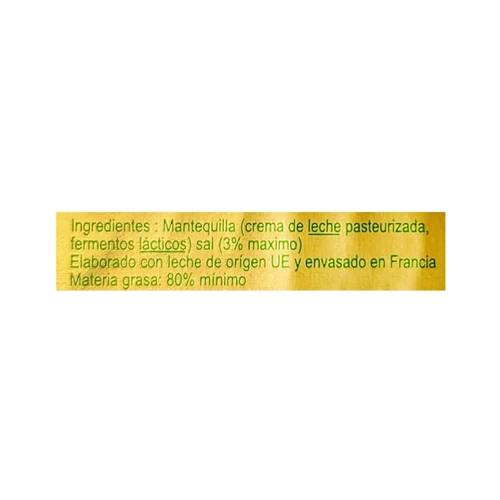 Mantequilla con sal YEYA (250 g / 8.81 oz) - Miniatura 4