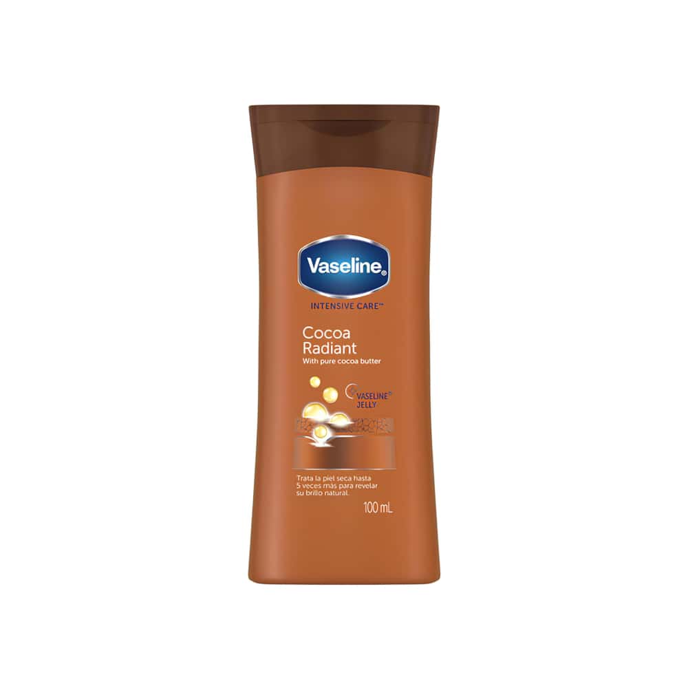 Crema corporal Cocoa Radiant Vaseline (100 g / 4.2 fl oz) - Miniatura 1