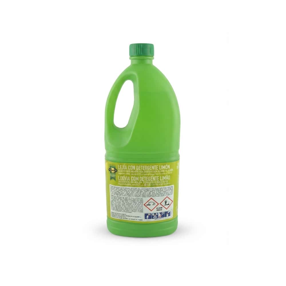 Lejía con detergente limón Ayala (2 L) - Miniatura 2