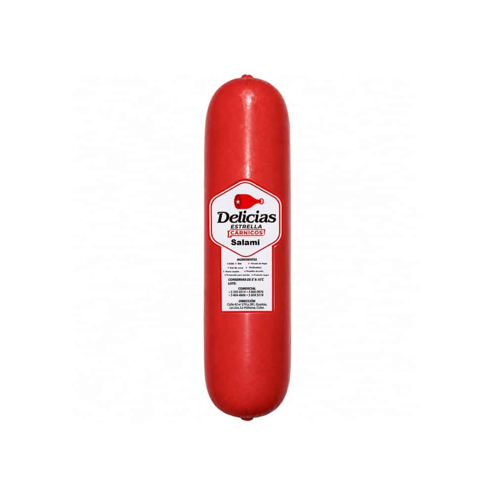 Salami Delicias Estrella (620 g / 1.36 lb) - Miniatura 1