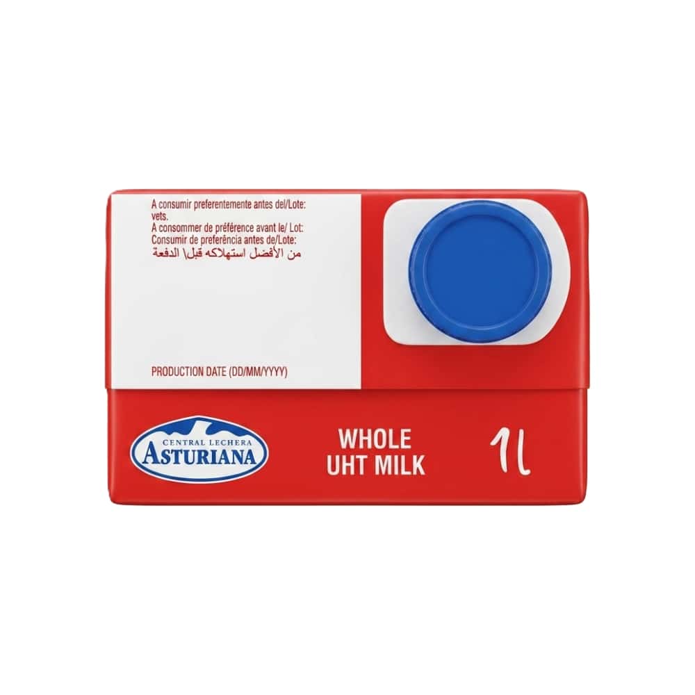 Leche entera Central Lechera Asturiana (1 L) - Miniatura 4