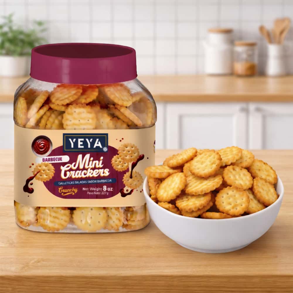 Galleticas saladas sabor barbacoa YEYA (12 x  227 g ) - Miniatura 4