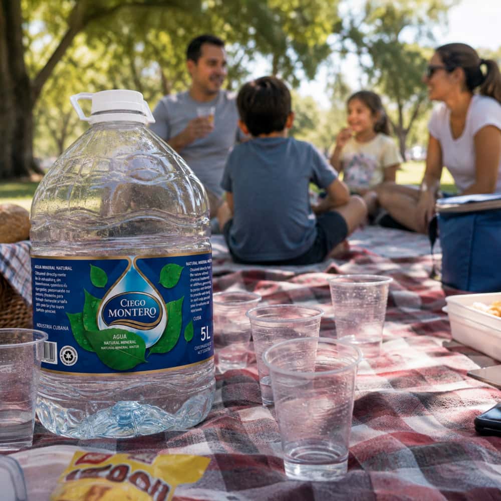 Agua mineral natural Ciego Montero (5000 ml) - Miniatura 4