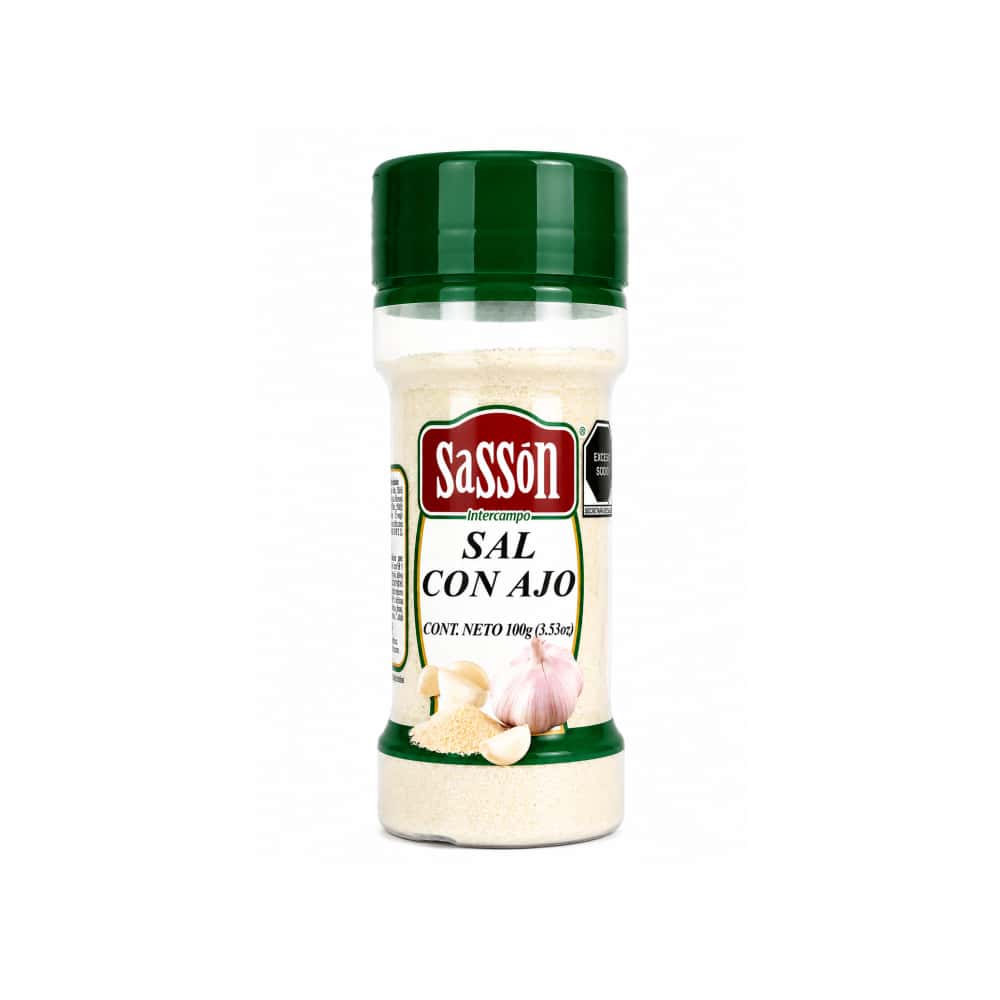 Sal con ajo Sassón (100 g / 3.53 oz) - Miniatura 1