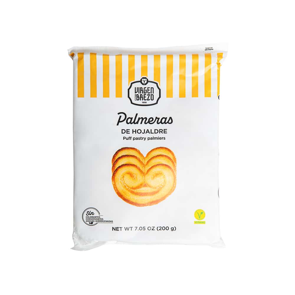 Palmeras de hojaldre Virgen del Brezo (200 g / 7.05 oz) - Miniatura 1