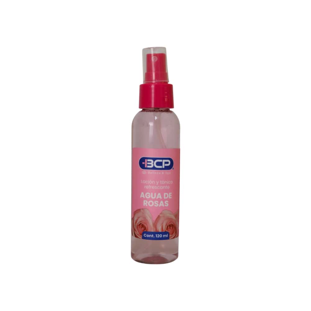 Loción y tónico refrescante de agua de rosas BCP (120 ml) - Miniatura 1