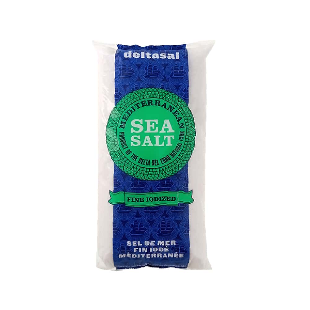 Sal fina marina yodada Deltasal (1 kg / 2.2 lb) - Miniatura 1