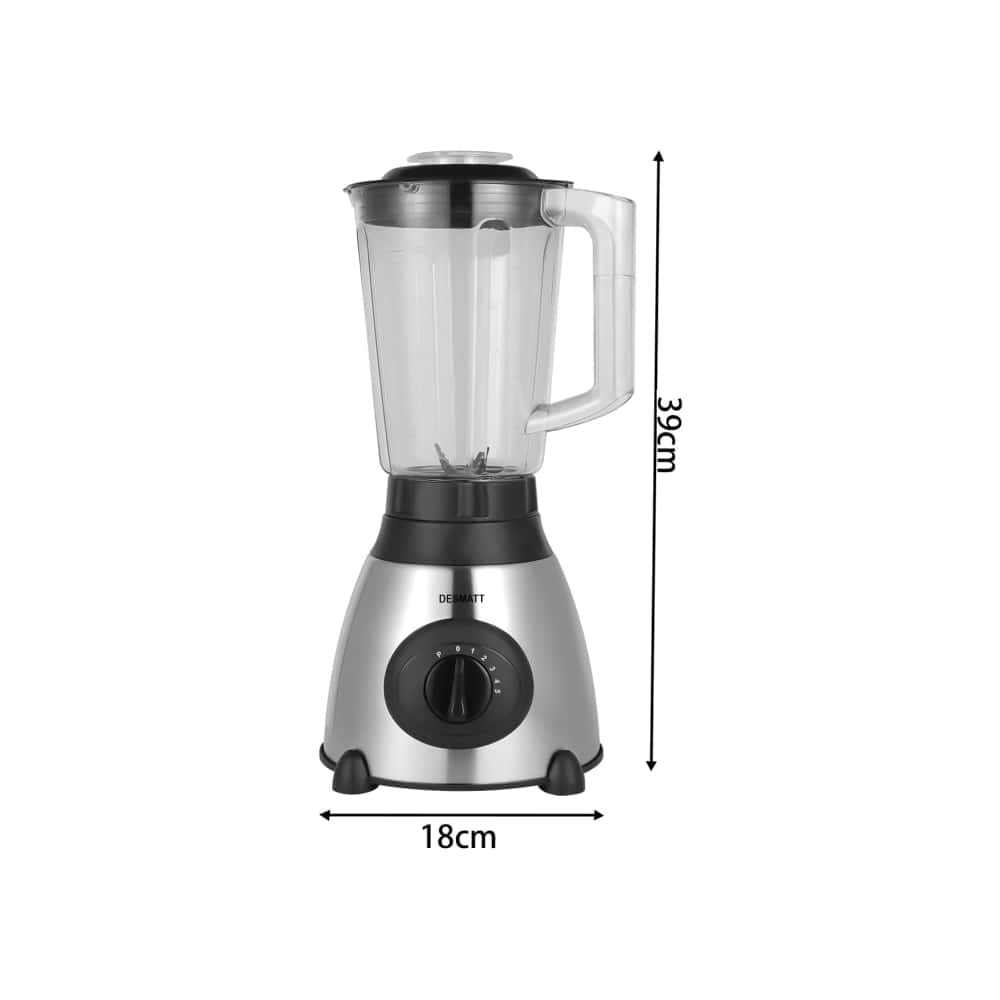 Licuadora con vaso de cristal 2 en 1 Desmatt KGL-015 - Miniatura 4