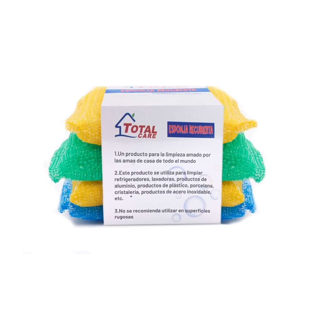 Esponja recubierta multifuncional Total Care (4 U) - Miniatura 9