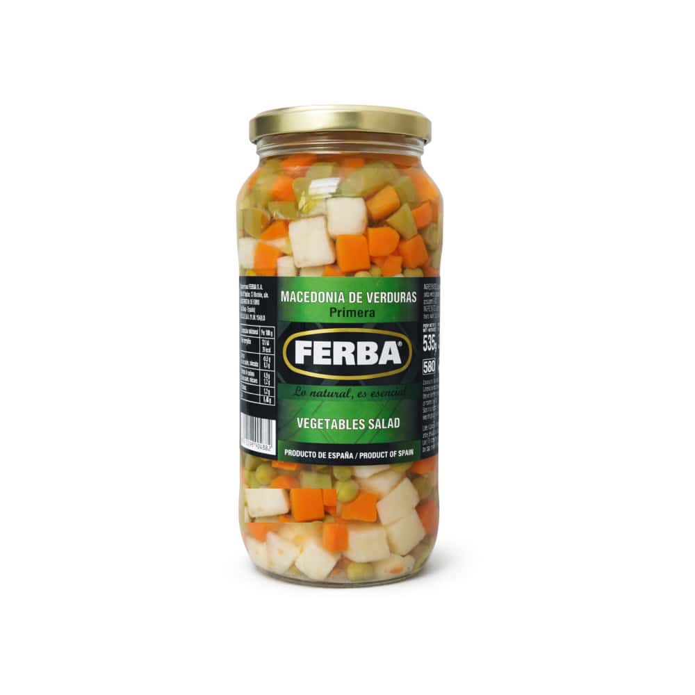 Macedonia de verduras Ferba (535 g / 1.17 lb) - Miniatura 1