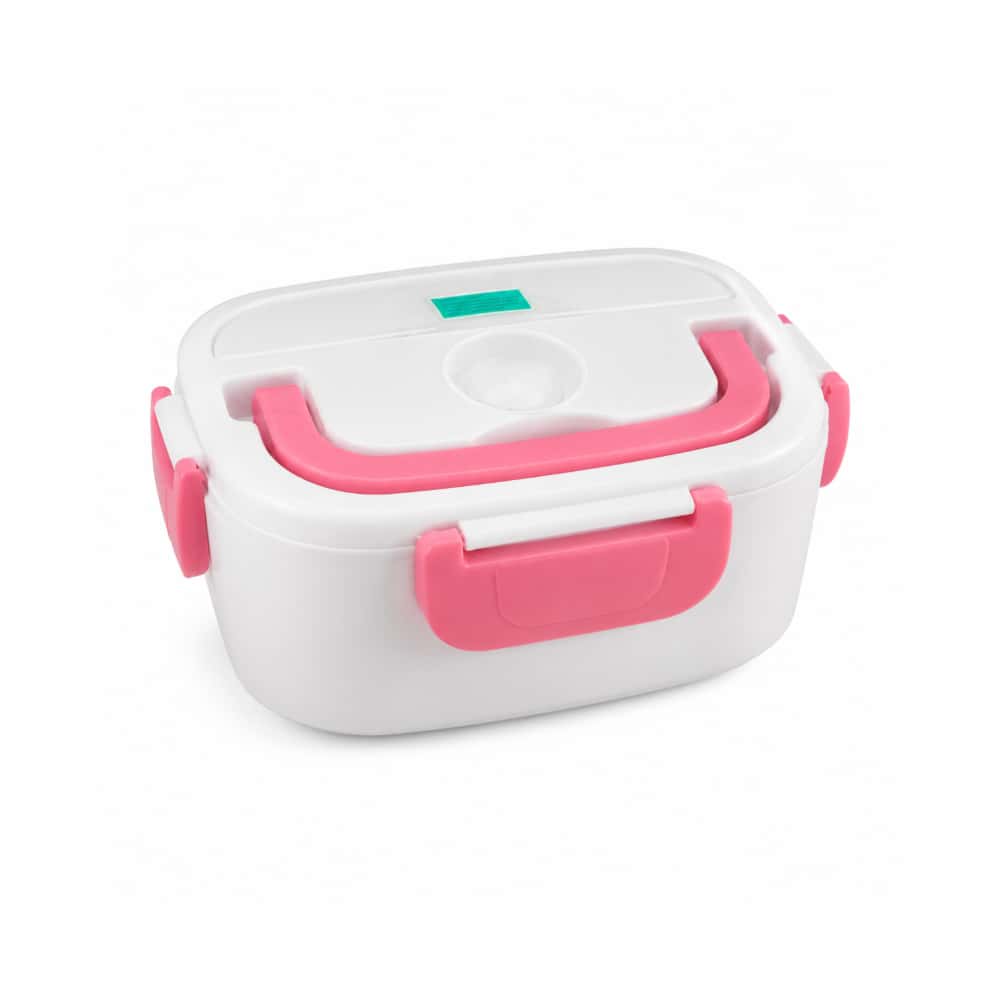 Lonchera eléctrica portátil con recipiente de color rosa 1.05 L MRC JC264-1 - Miniatura 3