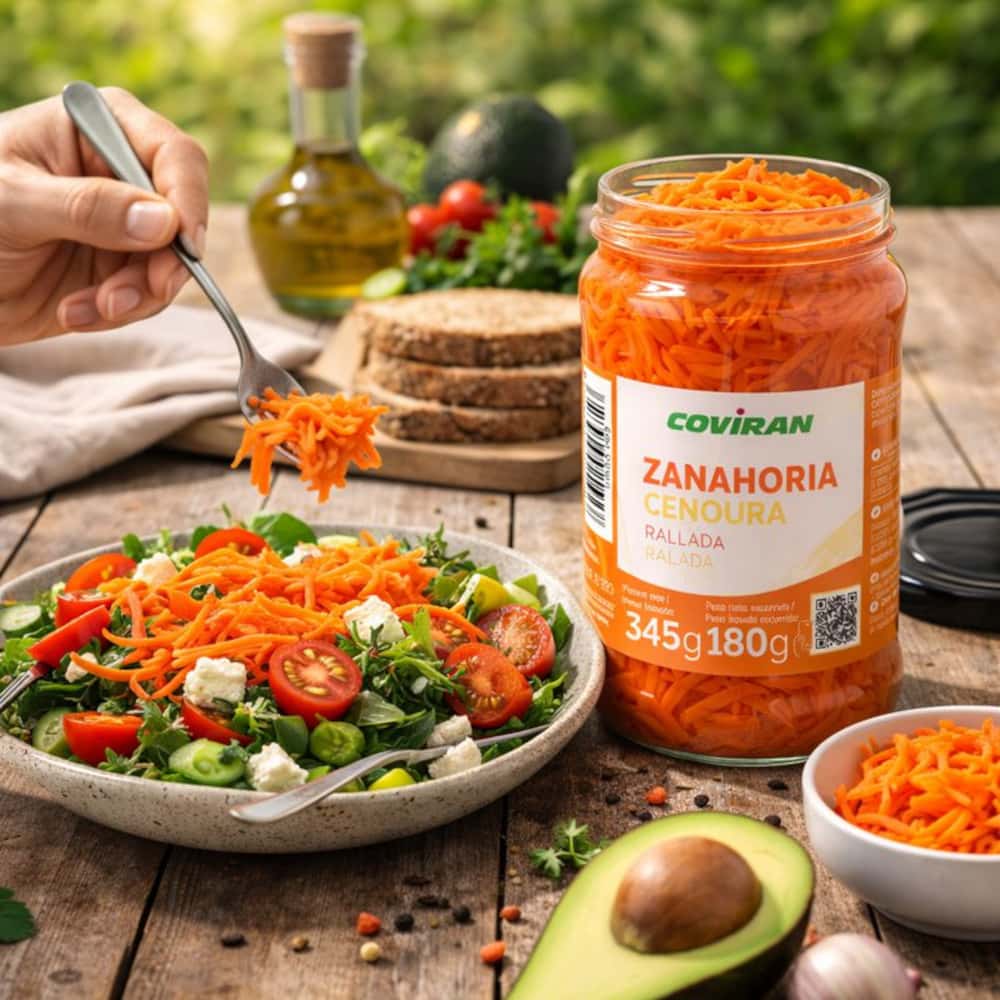 Zanahoria rallada Coviran (345 g / 12.17 oz) - Miniatura 5