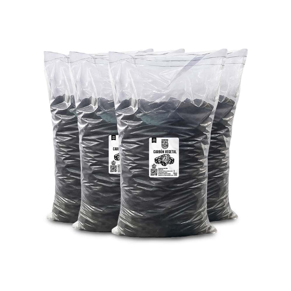Carbón vegetal Cosecha Real (4 x 3 kg / 6.6 lb) - Miniatura 1