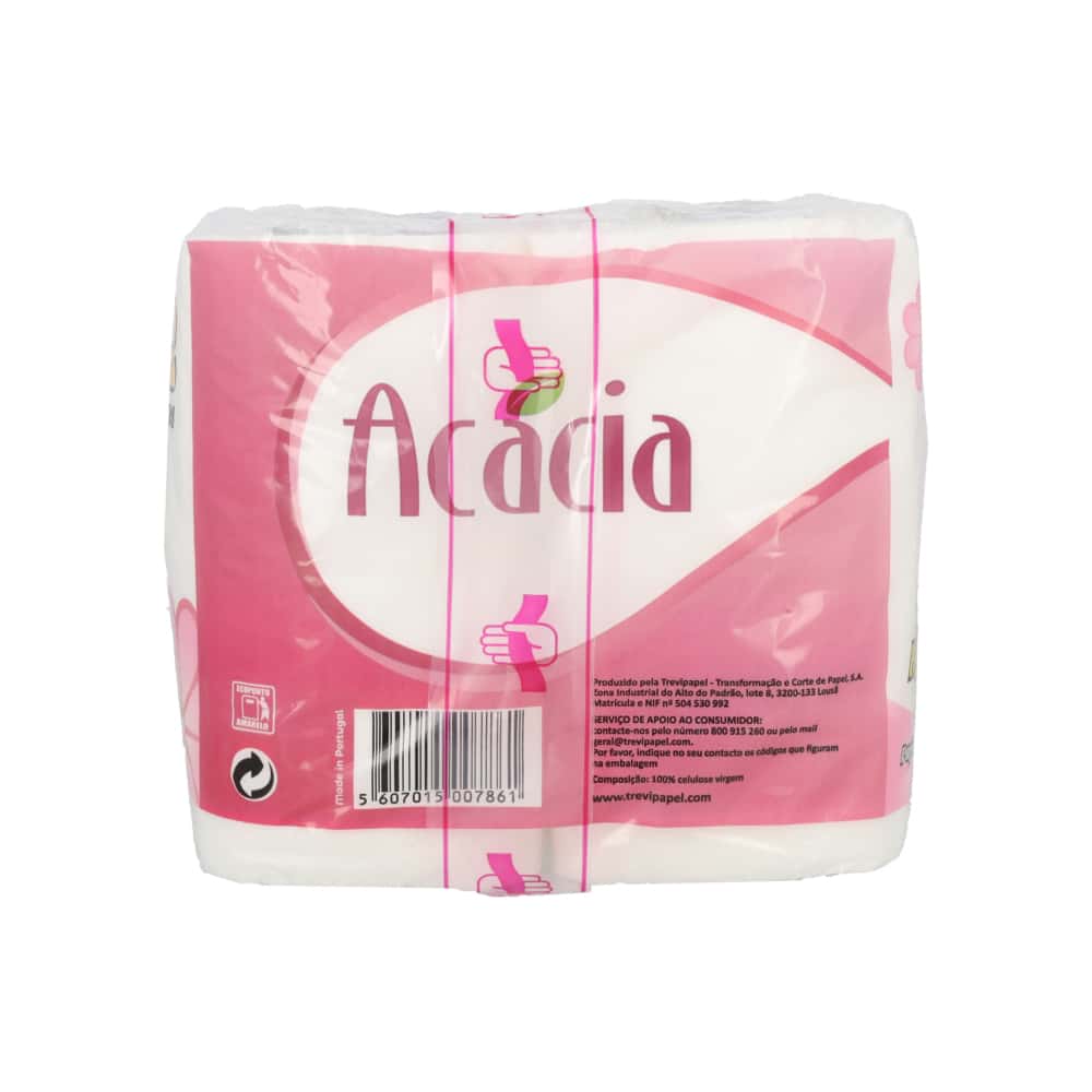 Papel sanitario doméstico doble hoja Acácia (2 x 12 U) - Miniatura 5