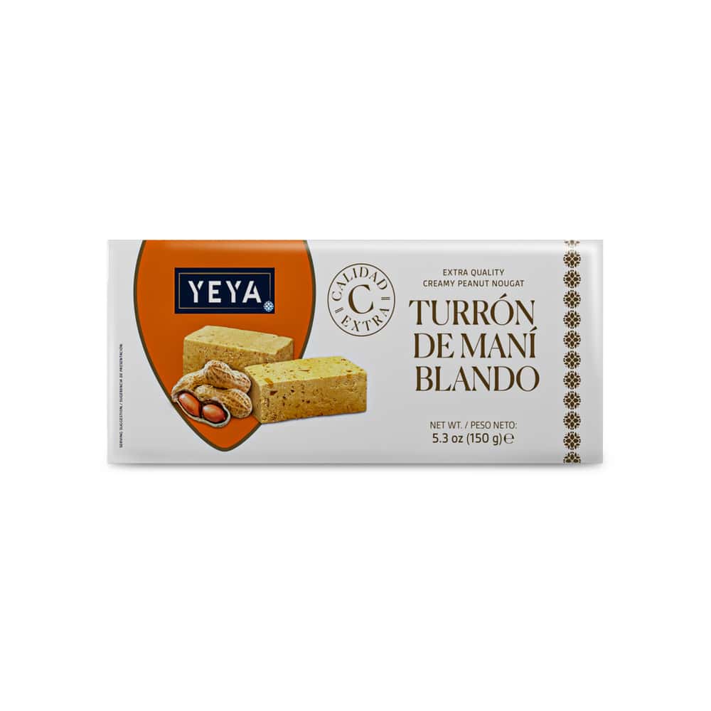 Turrón de Maní Blando Calidad Extra YEYA (150 g / 5.3 oz) - Miniatura 2