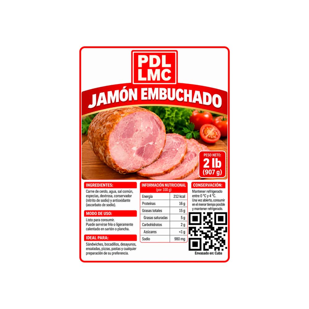 Jamón embuchado PDL LMC (907 g / 2 lb) - Miniatura 3
