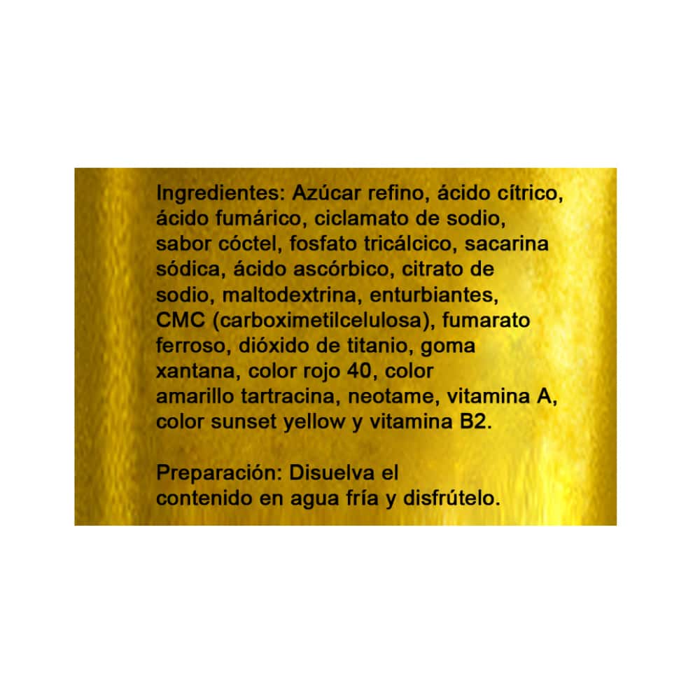 Refresco instantáneo sabor cóctel Piñata (200 g / 7 oz) - Miniatura 2