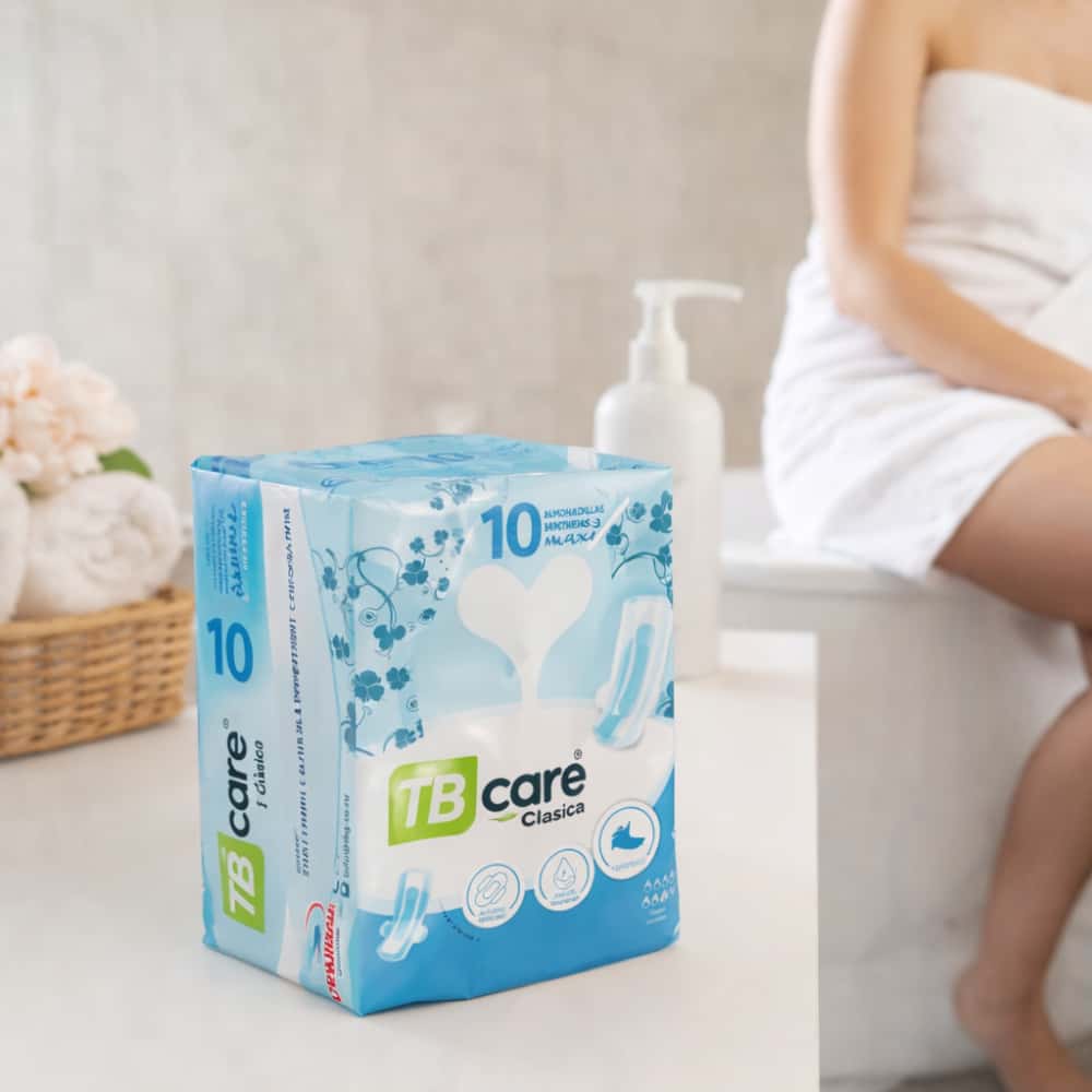 Almohadillas sanitarias clásica TB care (10 U) - Miniatura 5