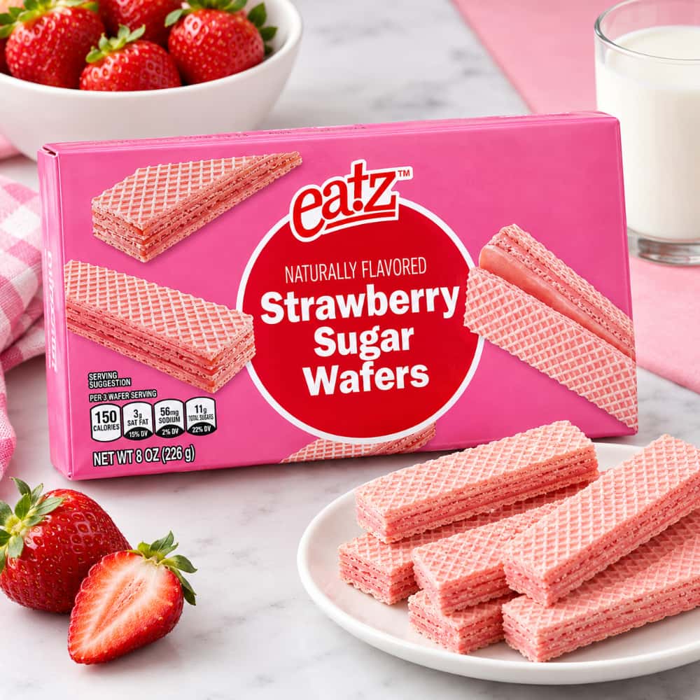 Sorbetos de fresa Eatz (226 g / 8 oz) - Miniatura 4