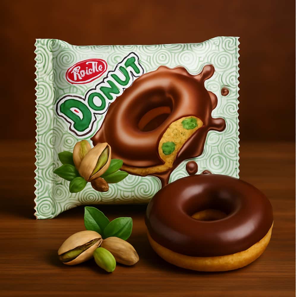 Patel de donut de pistacho Rozella (30 g / 1.05 oz) - Miniatura 2