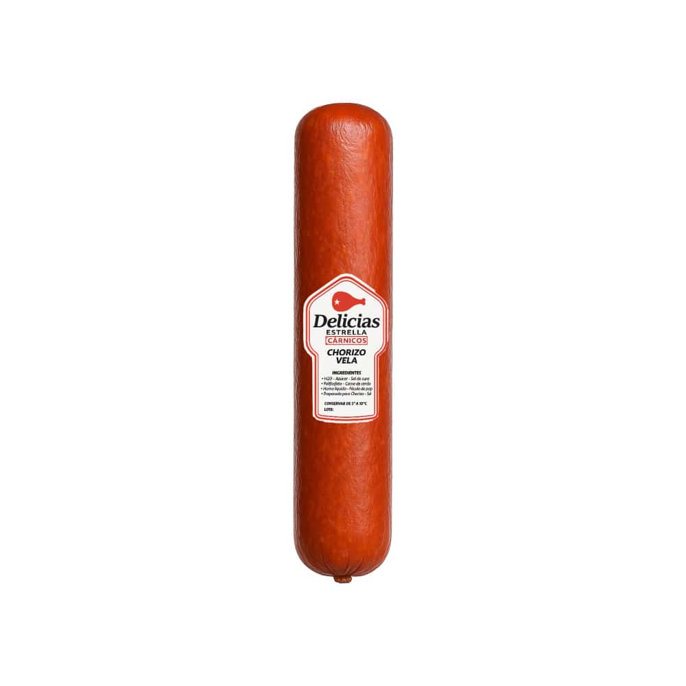 Chorizo tipo vela Delicias Estrella (600 g / 1.32 lb) - Miniatura 1