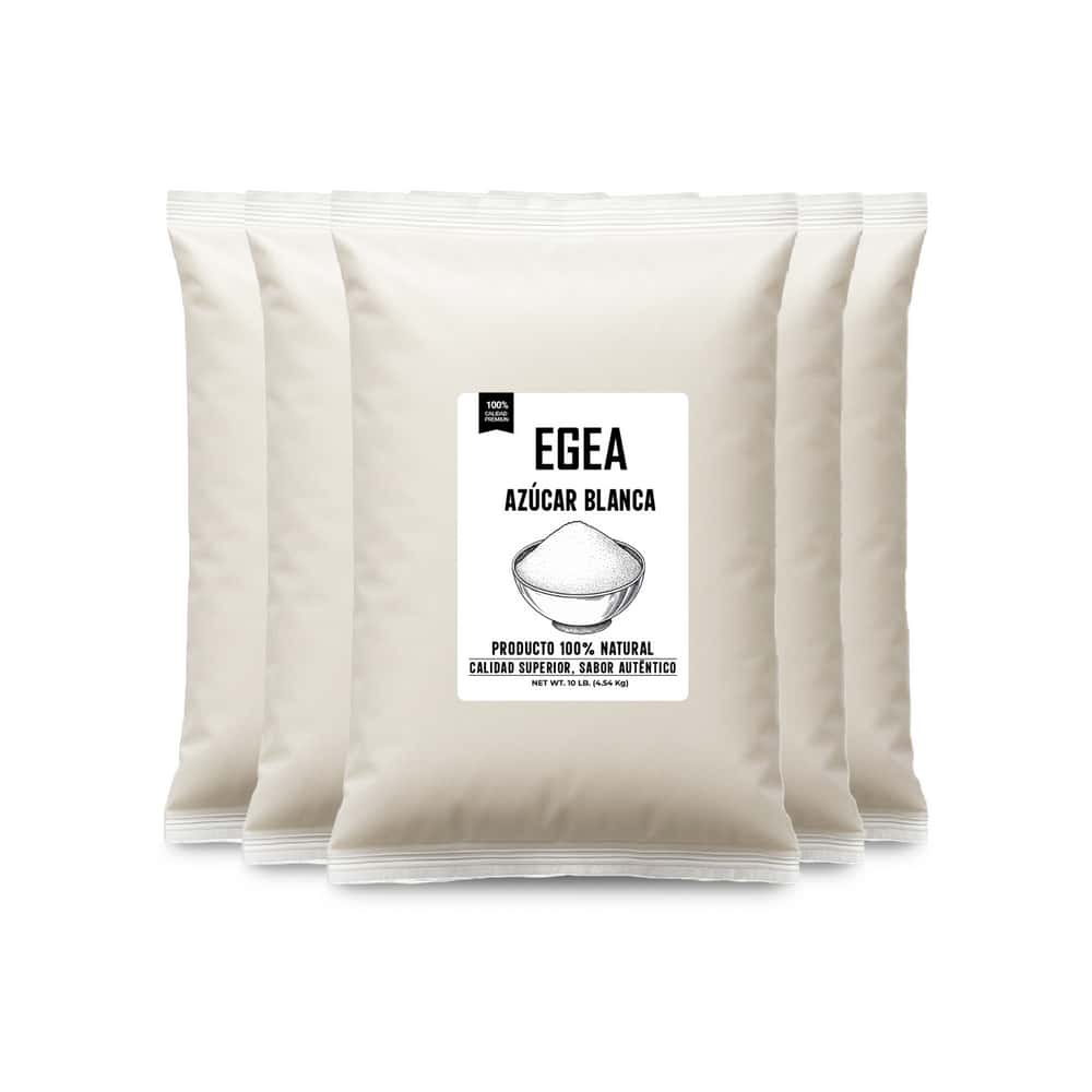 Azúcar blanca EGEA (5 x 4.54 kg / 10 lb) - Miniatura 1