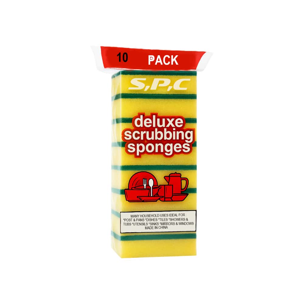 Esponja para fregar extra reforzada SPC (10 U) - Miniatura 1